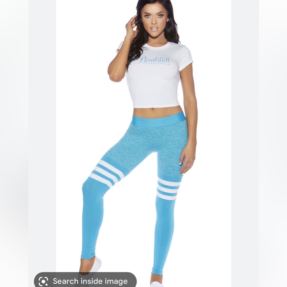 Bombshell sportwear OG thigh highs with elastic flattering waist
